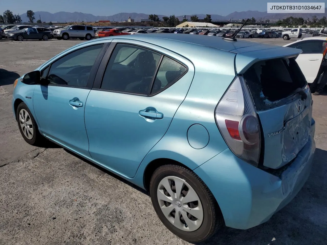 JTDKDTB31D1034647 2013 Toyota Prius C