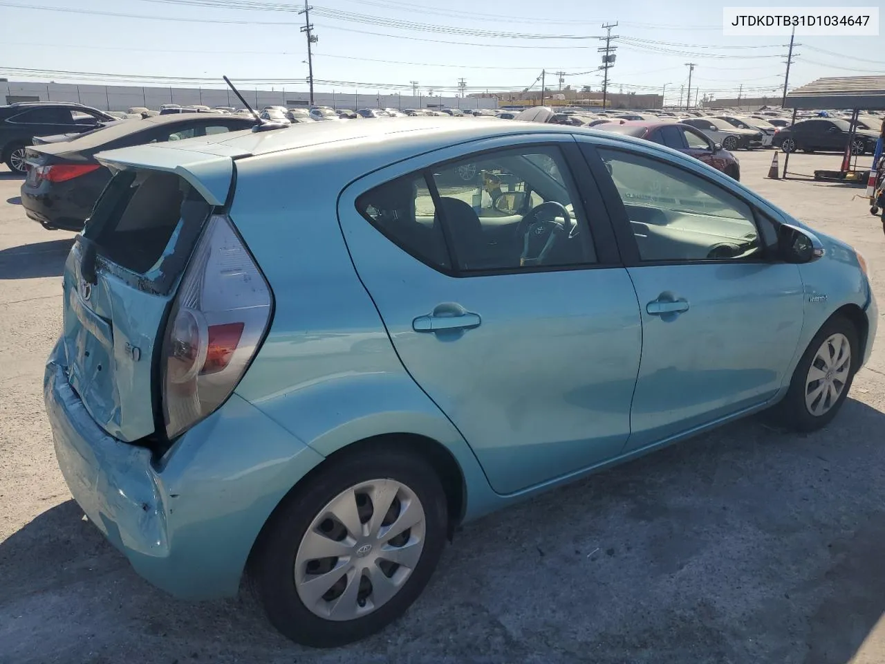 JTDKDTB31D1034647 2013 Toyota Prius C