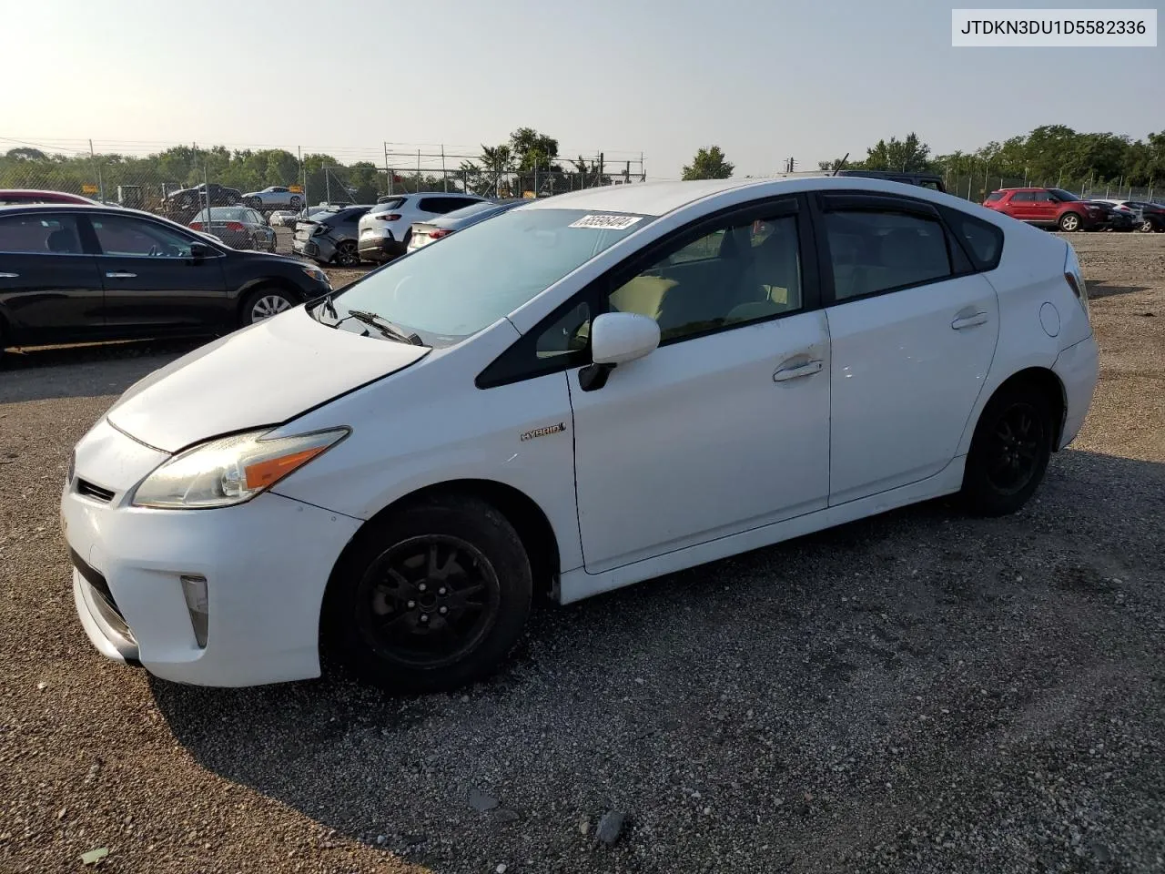 2013 Toyota Prius VIN: JTDKN3DU1D5582336 Lot: 65596404