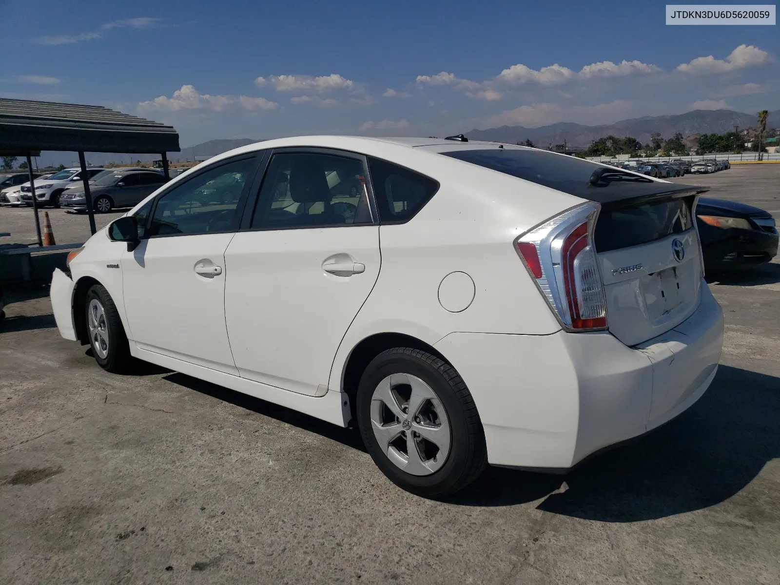 2013 Toyota Prius VIN: JTDKN3DU6D5620059 Lot: 66151614