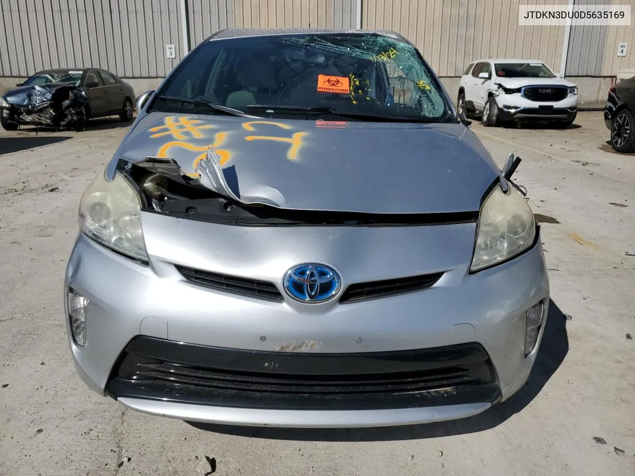 2013 Toyota Prius VIN: JTDKN3DU0D5635169 Lot: 66466674