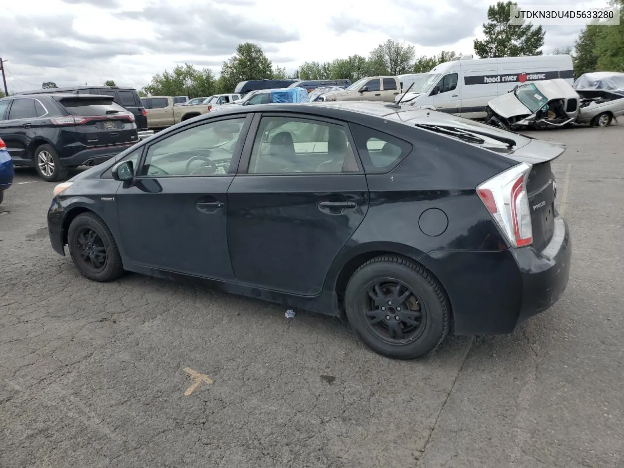 JTDKN3DU4D5633280 2013 Toyota Prius