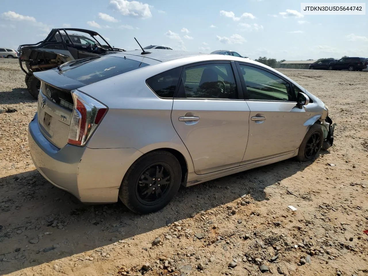 2013 Toyota Prius VIN: JTDKN3DU5D5644742 Lot: 66789294