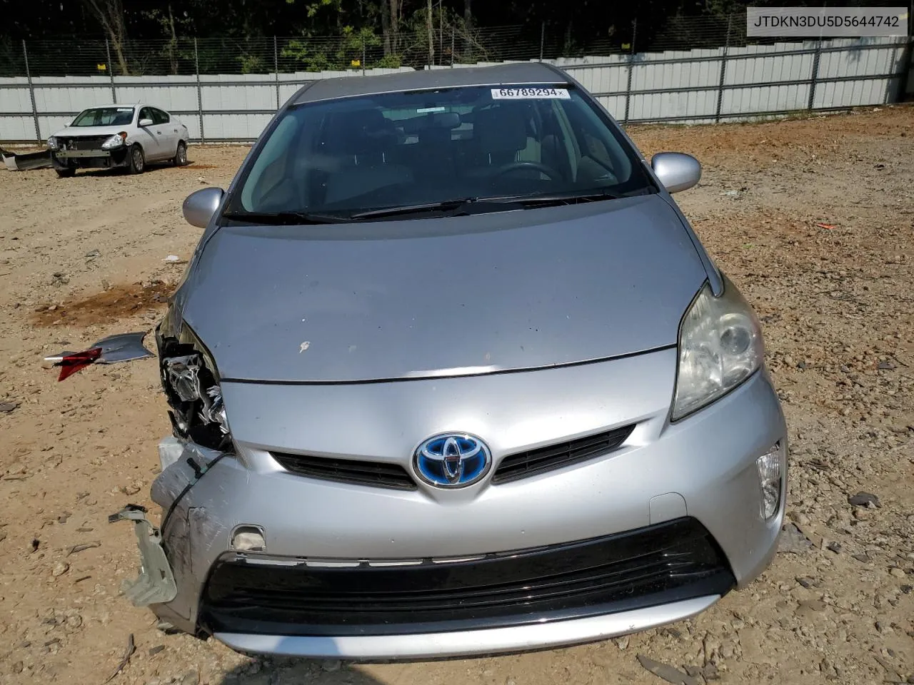 2013 Toyota Prius VIN: JTDKN3DU5D5644742 Lot: 66789294