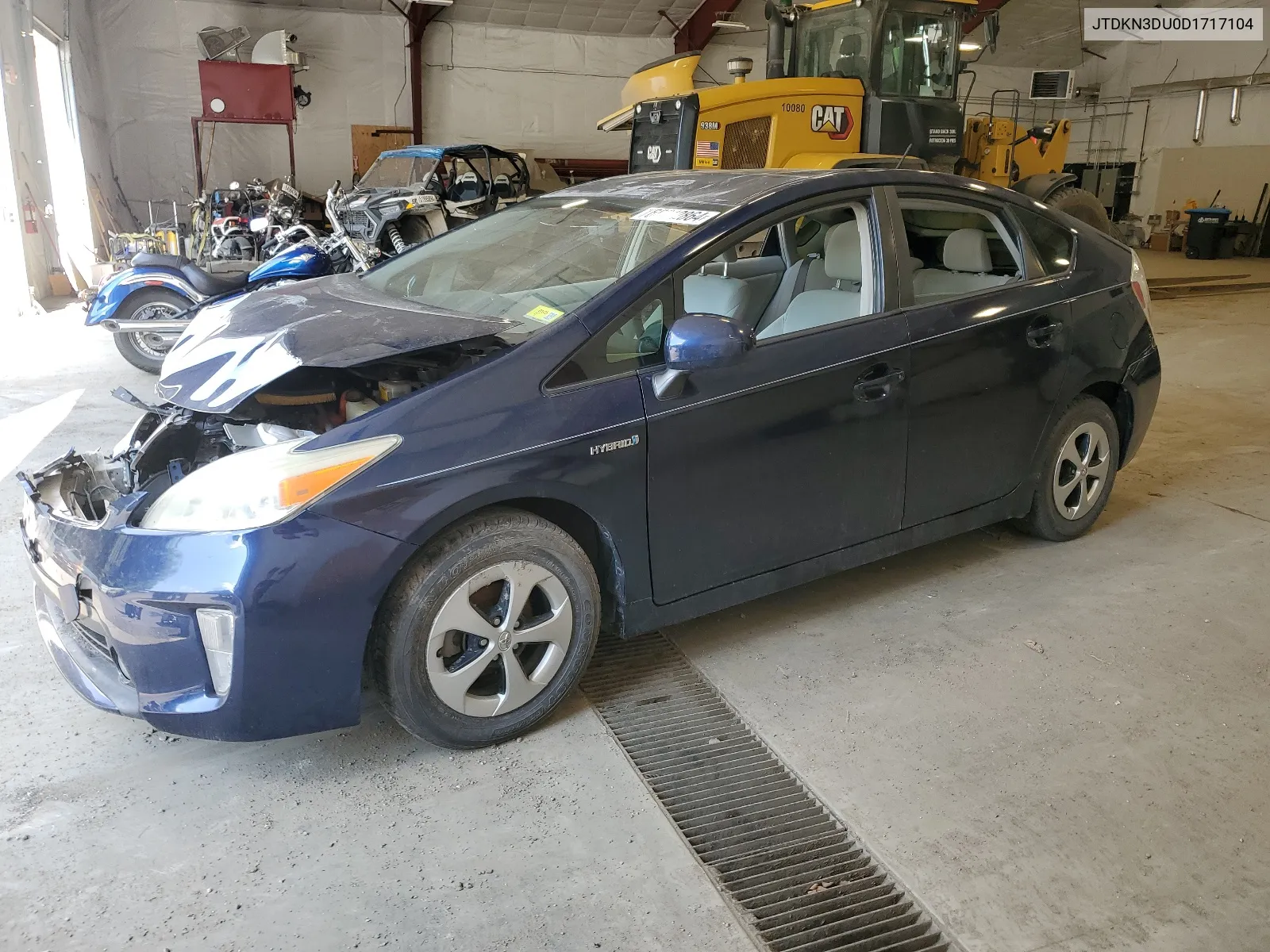 2013 Toyota Prius VIN: JTDKN3DU0D1717104 Lot: 66812864