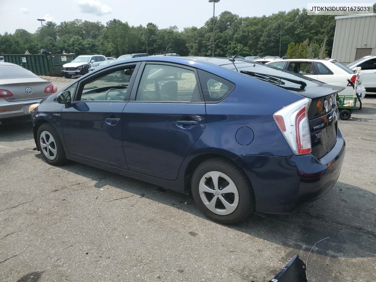 2013 Toyota Prius VIN: JTDKN3DU0D1675033 Lot: 66858984