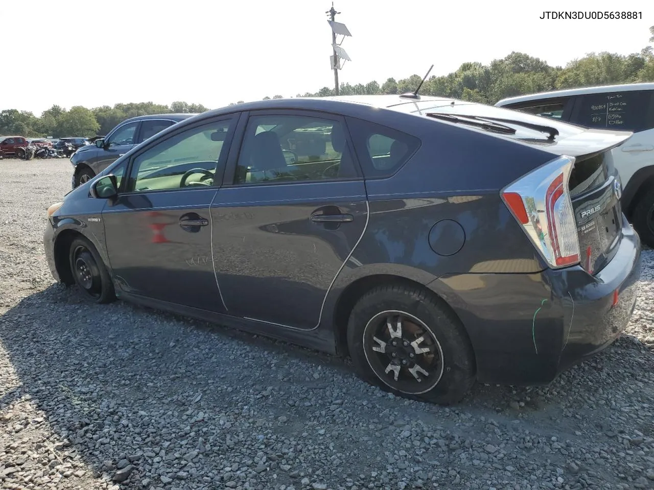 JTDKN3DU0D5638881 2013 Toyota Prius