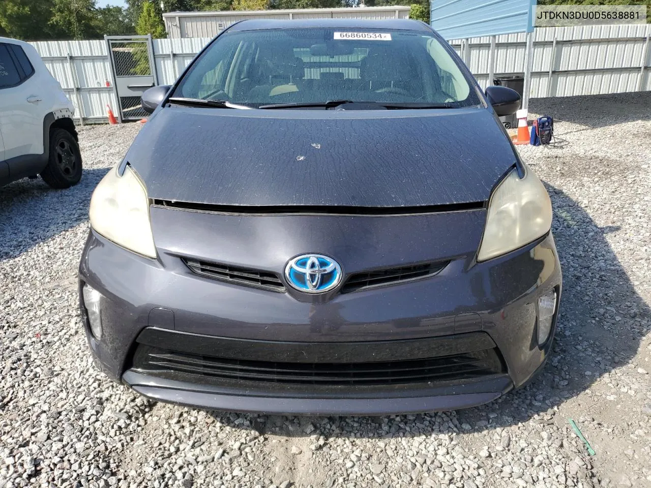 2013 Toyota Prius VIN: JTDKN3DU0D5638881 Lot: 66860534