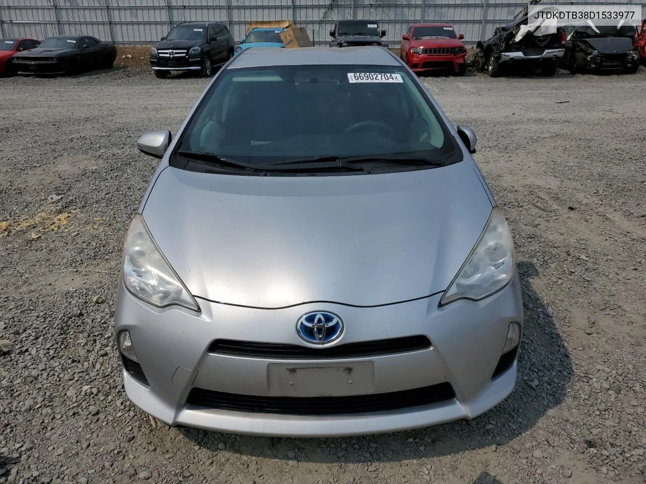 2013 Toyota Prius C VIN: JTDKDTB38D1533977 Lot: 66902704