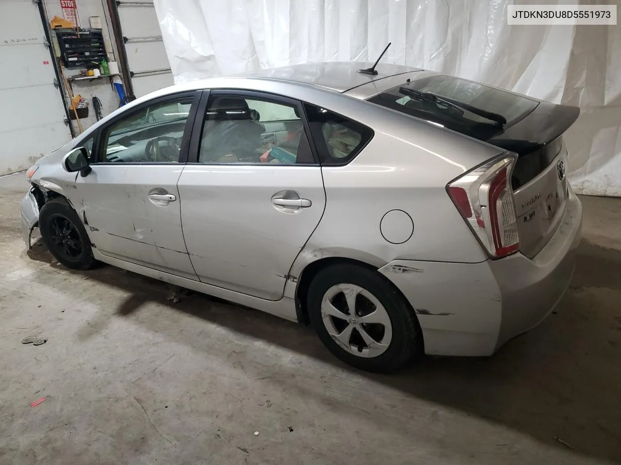 2013 Toyota Prius VIN: JTDKN3DU8D5551973 Lot: 67073684