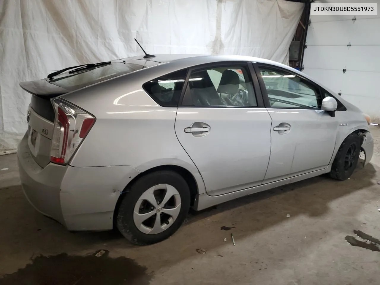 2013 Toyota Prius VIN: JTDKN3DU8D5551973 Lot: 67073684