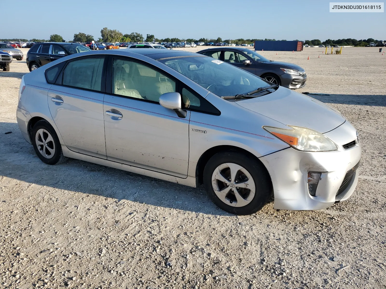 2013 Toyota Prius VIN: JTDKN3DU3D1618115 Lot: 67198004