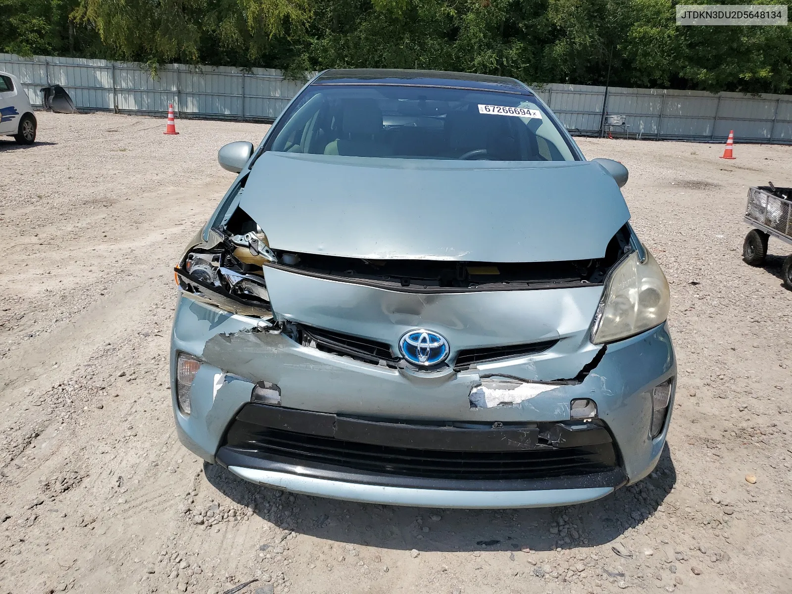 2013 Toyota Prius VIN: JTDKN3DU2D5648134 Lot: 67266694