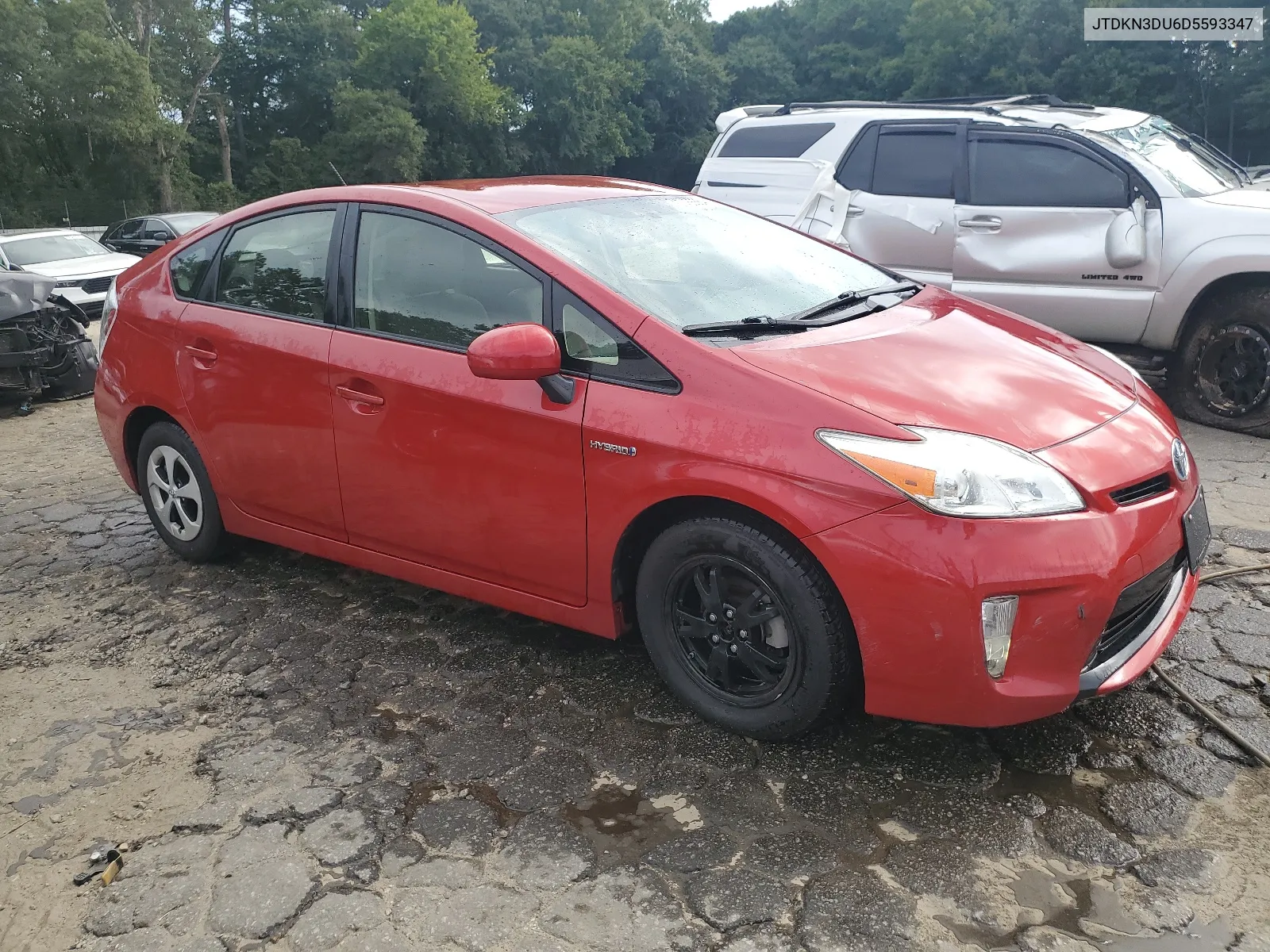 JTDKN3DU6D5593347 2013 Toyota Prius