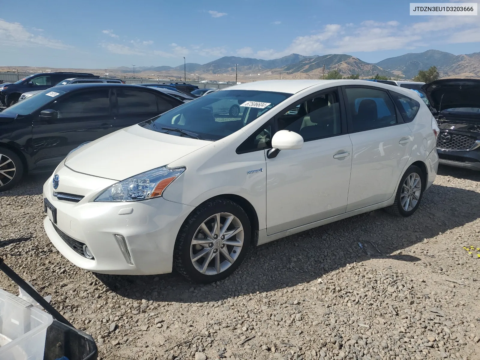 2013 Toyota Prius V VIN: JTDZN3EU1D3203666 Lot: 67506604