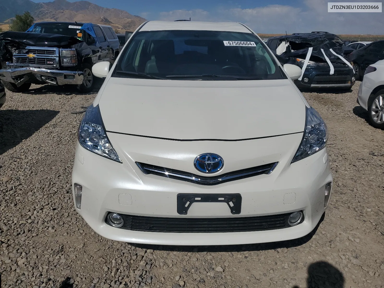 2013 Toyota Prius V VIN: JTDZN3EU1D3203666 Lot: 67506604