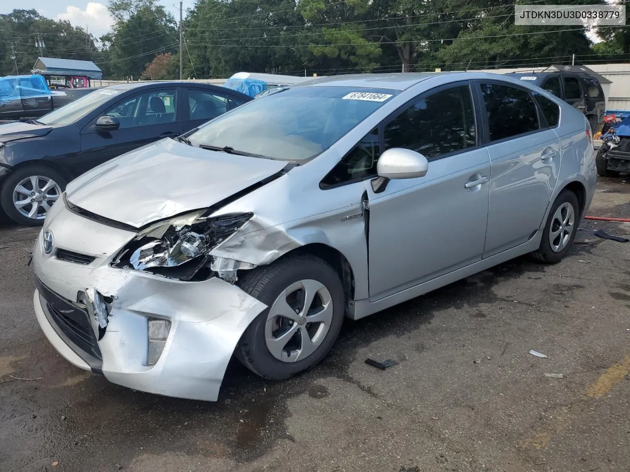 2013 Toyota Prius VIN: JTDKN3DU3D0338779 Lot: 67841664