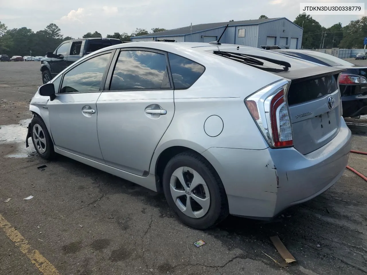 JTDKN3DU3D0338779 2013 Toyota Prius