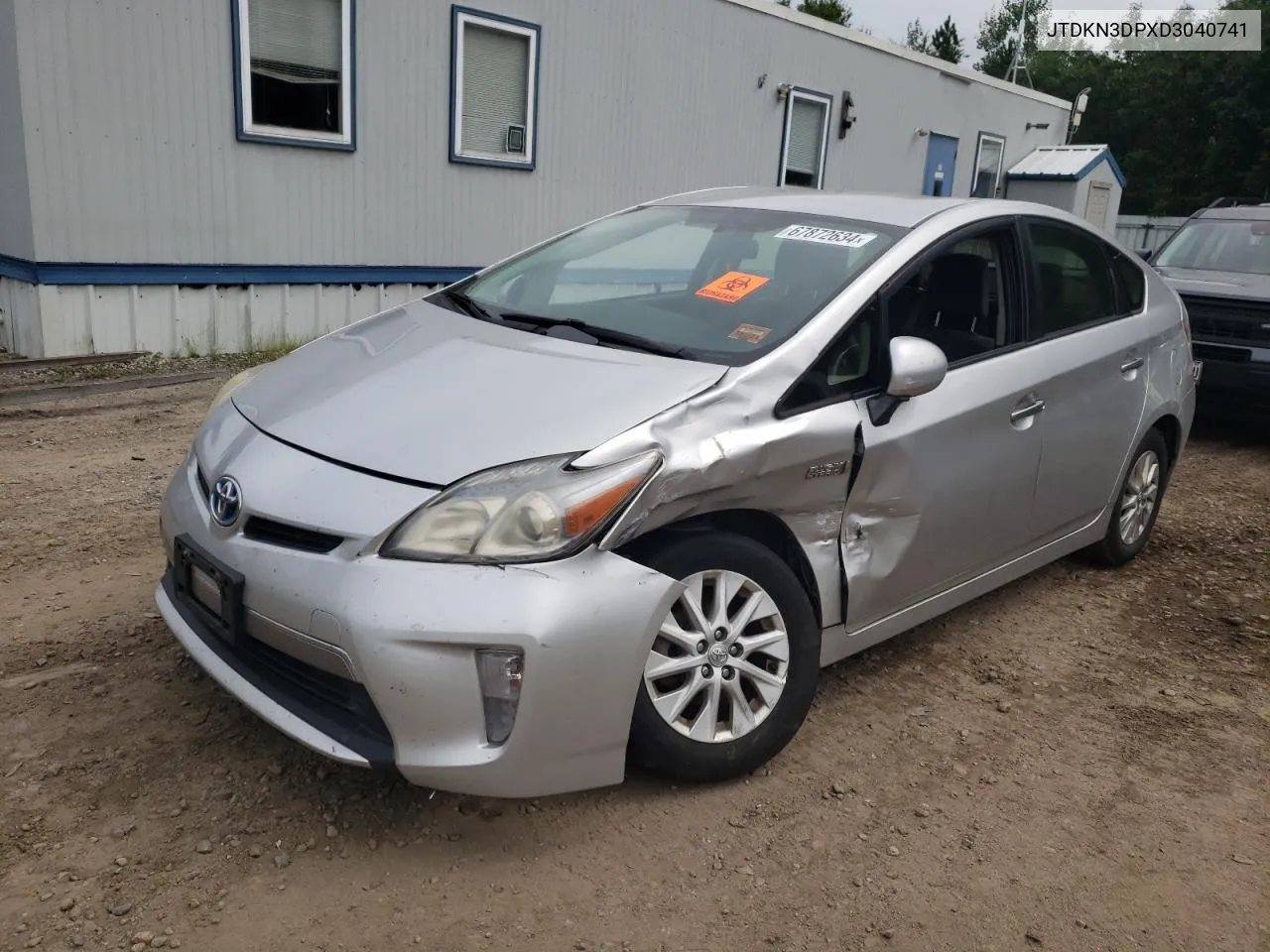 2013 Toyota Prius Plug-In VIN: JTDKN3DPXD3040741 Lot: 67872634