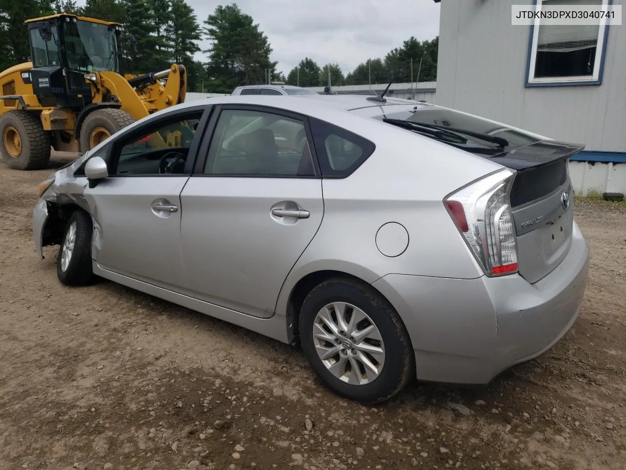 2013 Toyota Prius Plug-In VIN: JTDKN3DPXD3040741 Lot: 67872634