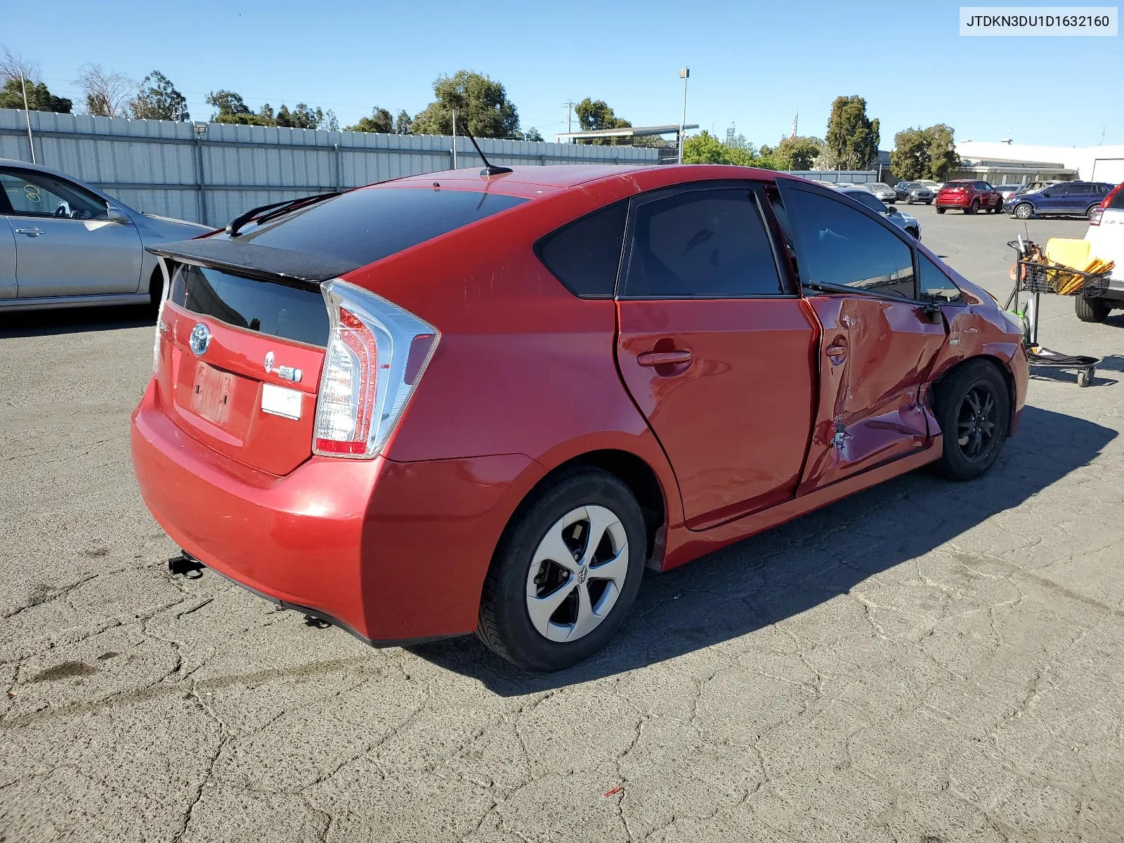 2013 Toyota Prius VIN: JTDKN3DU1D1632160 Lot: 67956234