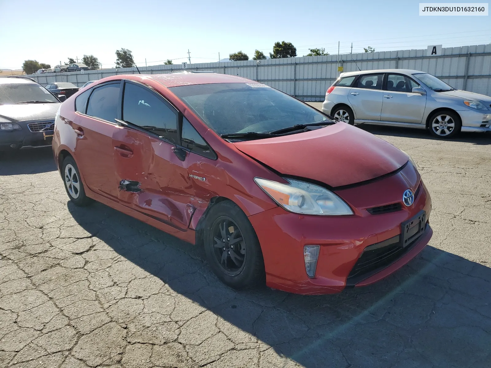 2013 Toyota Prius VIN: JTDKN3DU1D1632160 Lot: 67956234