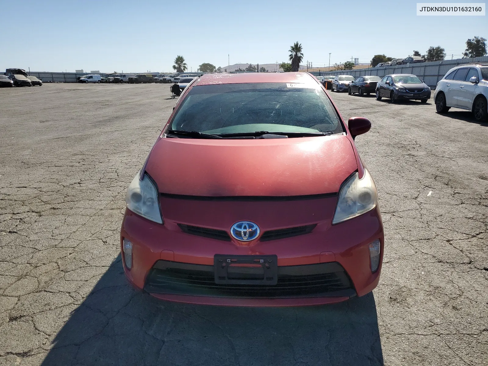 2013 Toyota Prius VIN: JTDKN3DU1D1632160 Lot: 67956234