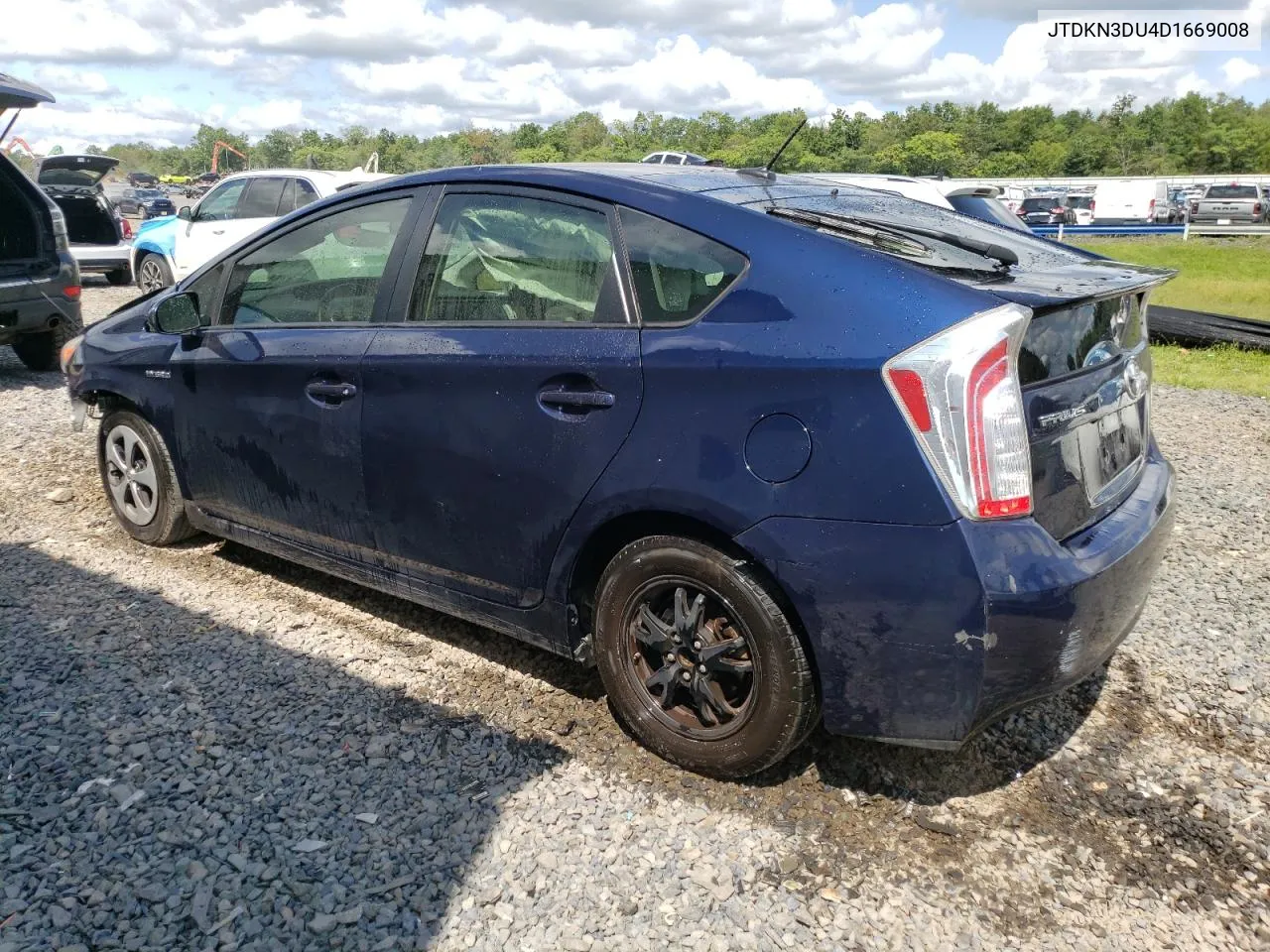 JTDKN3DU4D1669008 2013 Toyota Prius