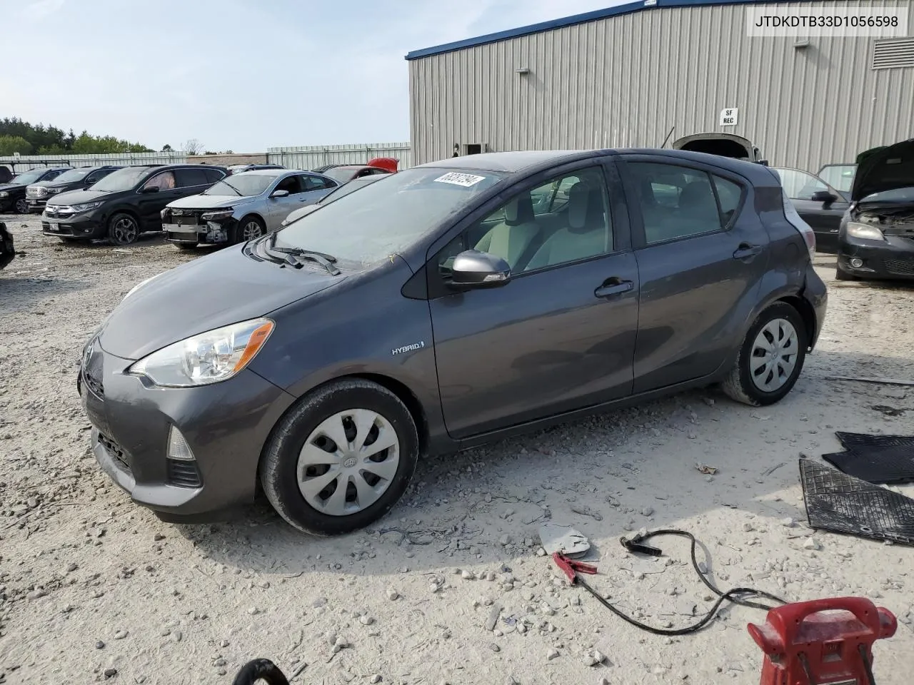 2013 Toyota Prius C VIN: JTDKDTB33D1056598 Lot: 68287294