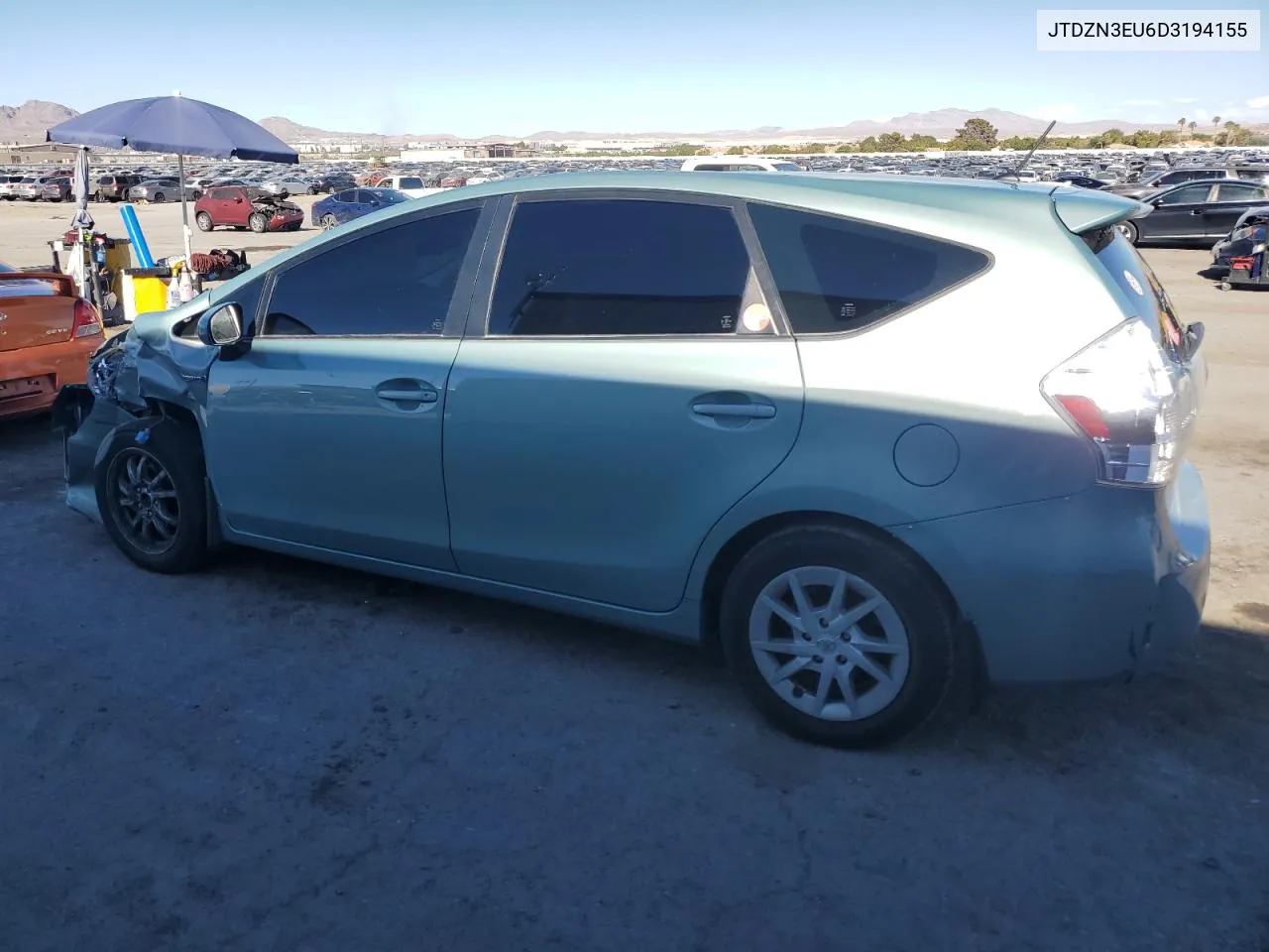 2013 Toyota Prius V VIN: JTDZN3EU6D3194155 Lot: 68289144