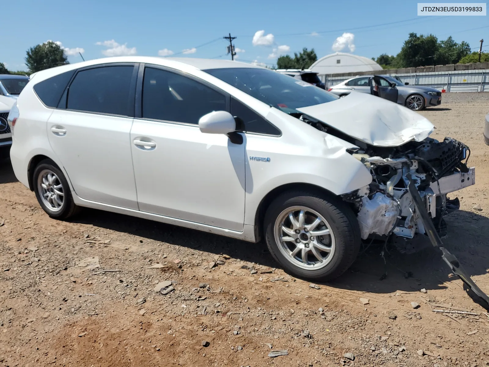 2013 Toyota Prius V VIN: JTDZN3EU5D3199833 Lot: 68546594