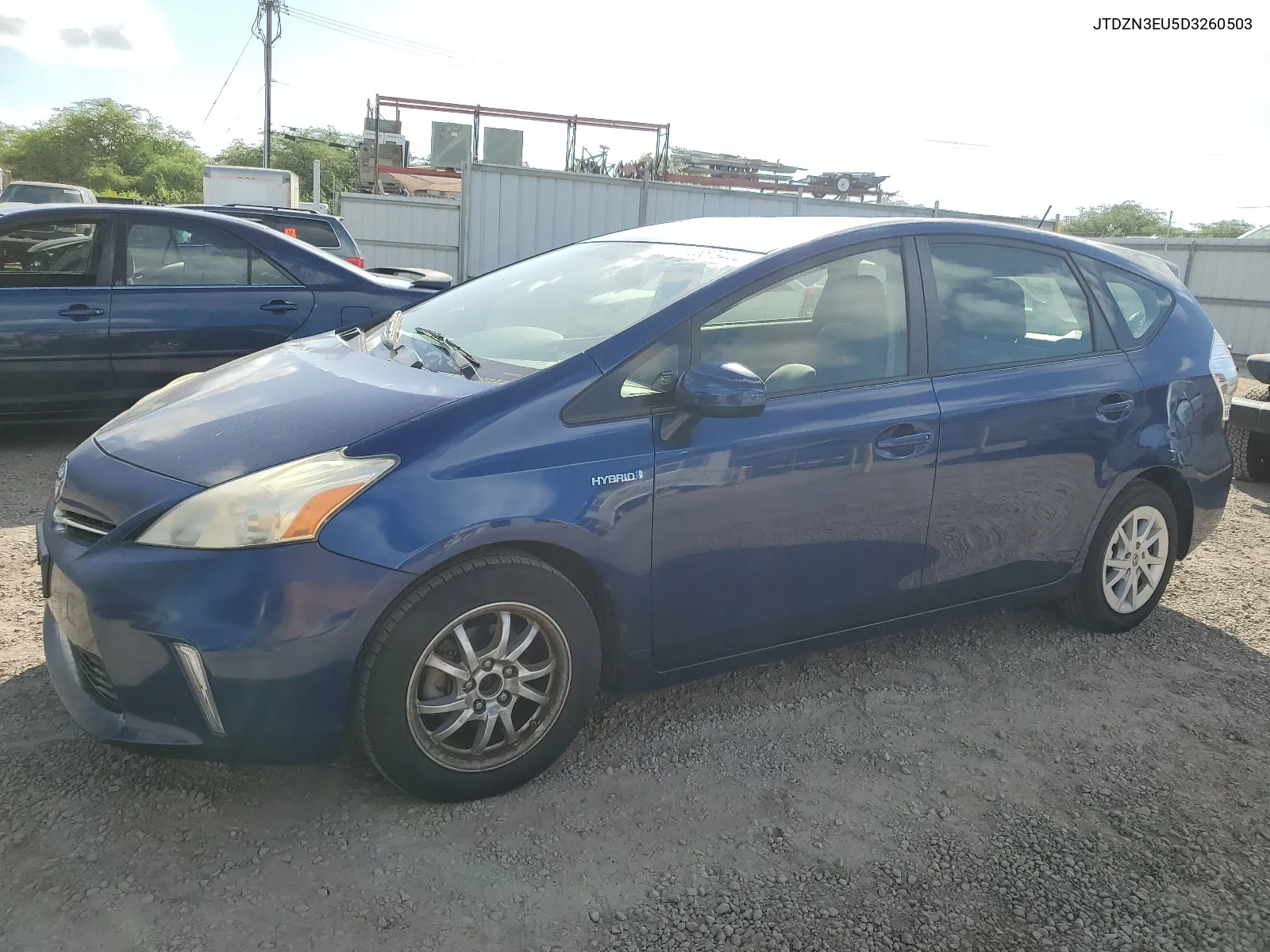 2013 Toyota Prius V VIN: JTDZN3EU5D3260503 Lot: 68579444