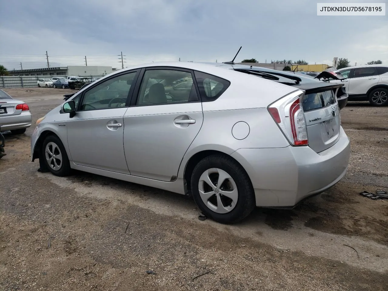 2013 Toyota Prius VIN: JTDKN3DU7D5678195 Lot: 68609444