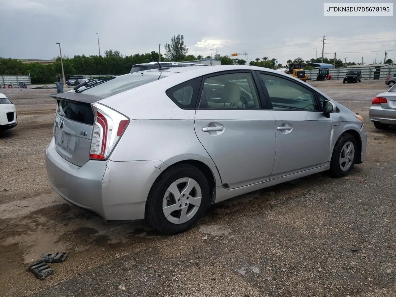 2013 Toyota Prius VIN: JTDKN3DU7D5678195 Lot: 68609444