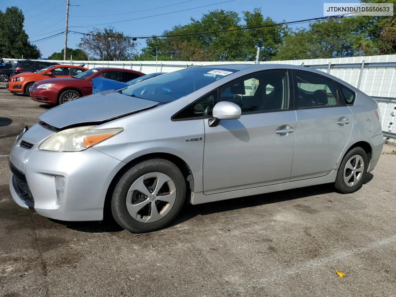 JTDKN3DU1D5550633 2013 Toyota Prius