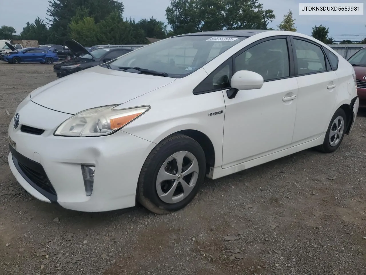 2013 Toyota Prius VIN: JTDKN3DUXD5659981 Lot: 68616324