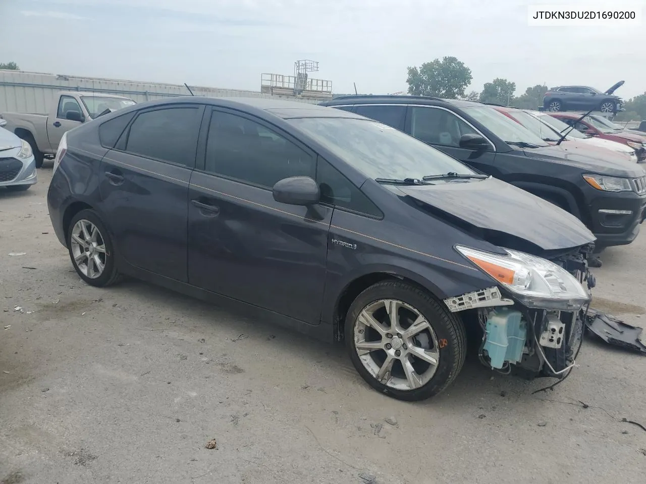 2013 Toyota Prius VIN: JTDKN3DU2D1690200 Lot: 68651304