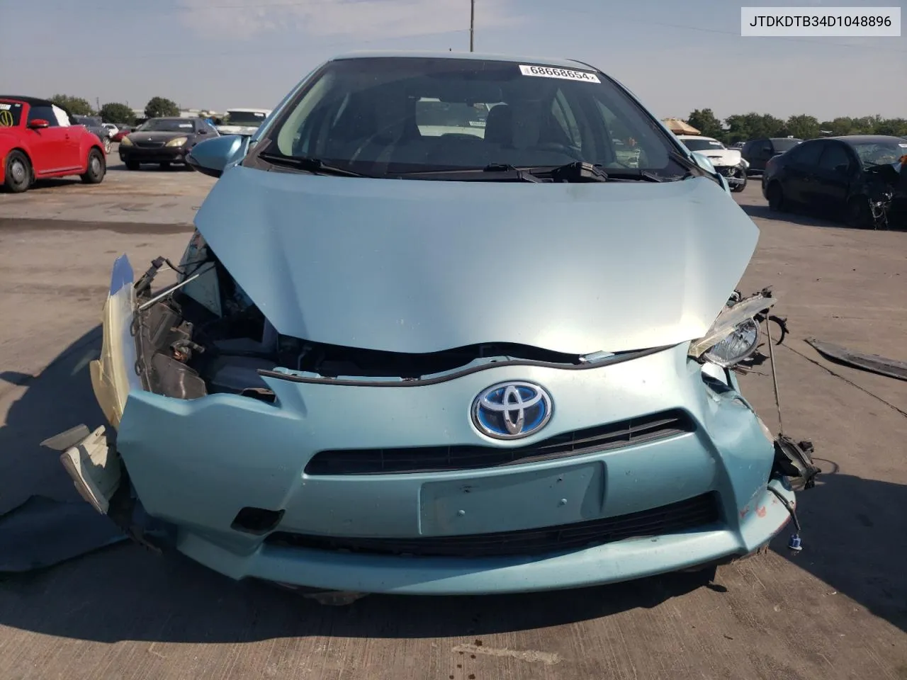 JTDKDTB34D1048896 2013 Toyota Prius C