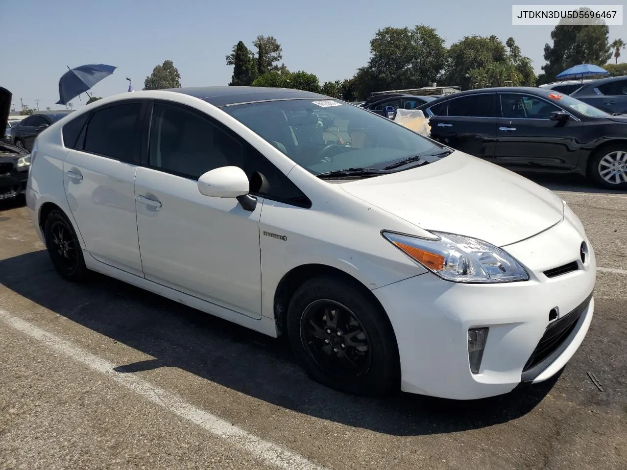 2013 Toyota Prius VIN: JTDKN3DU5D5696467 Lot: 68702804