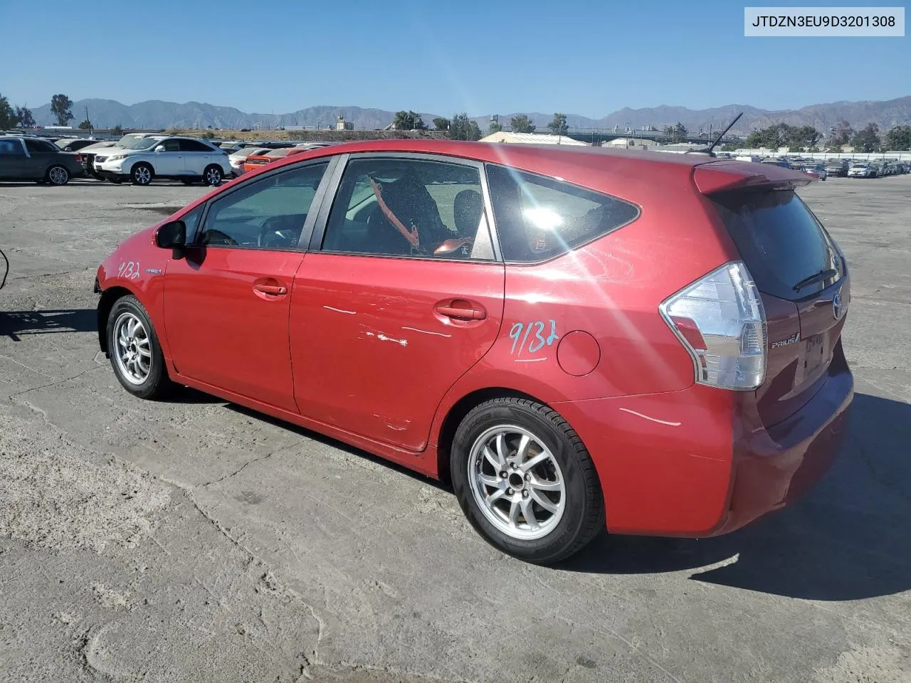 2013 Toyota Prius V VIN: JTDZN3EU9D3201308 Lot: 68709444