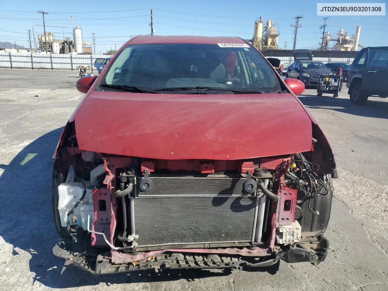 2013 Toyota Prius V VIN: JTDZN3EU9D3201308 Lot: 68709444