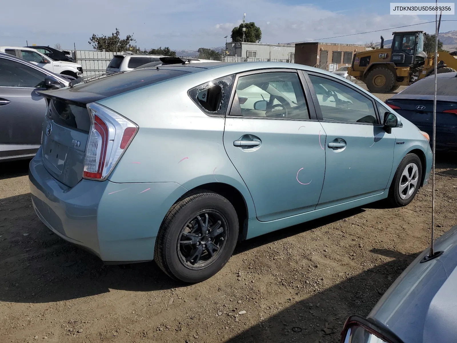 2013 Toyota Prius VIN: JTDKN3DU5D5689356 Lot: 68731784