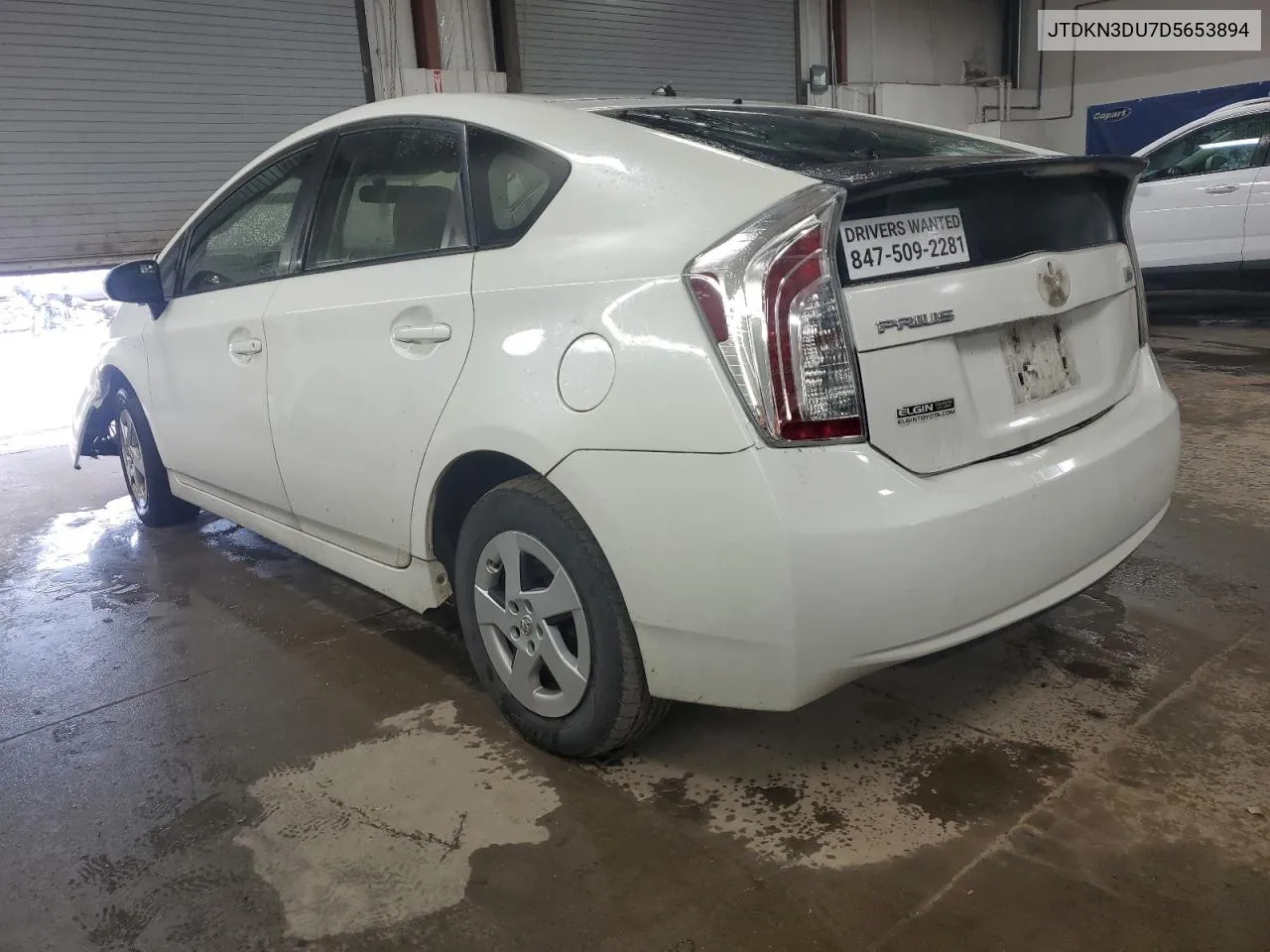 2013 Toyota Prius VIN: JTDKN3DU7D5653894 Lot: 68815464