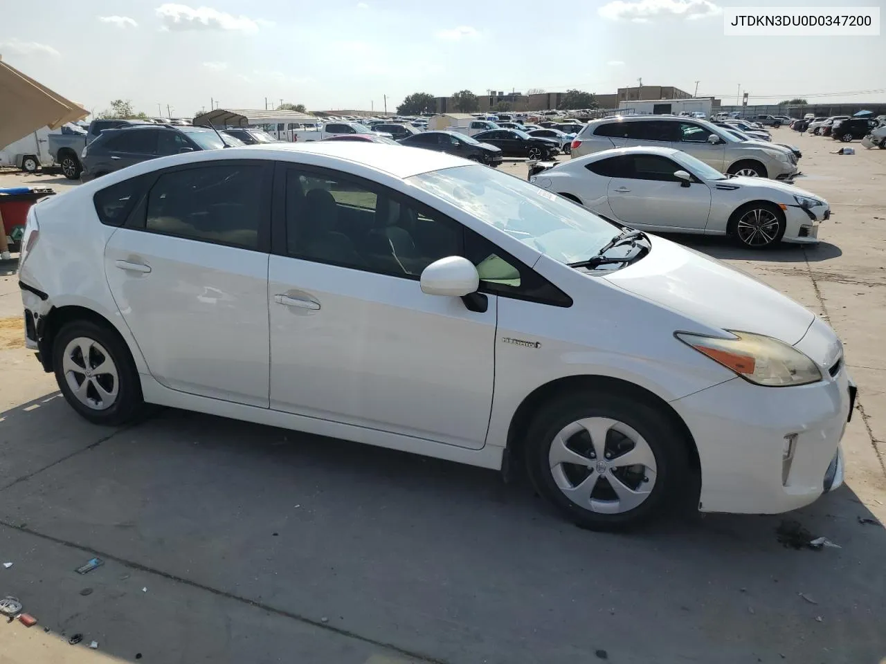 2013 Toyota Prius VIN: JTDKN3DU0D0347200 Lot: 68880384