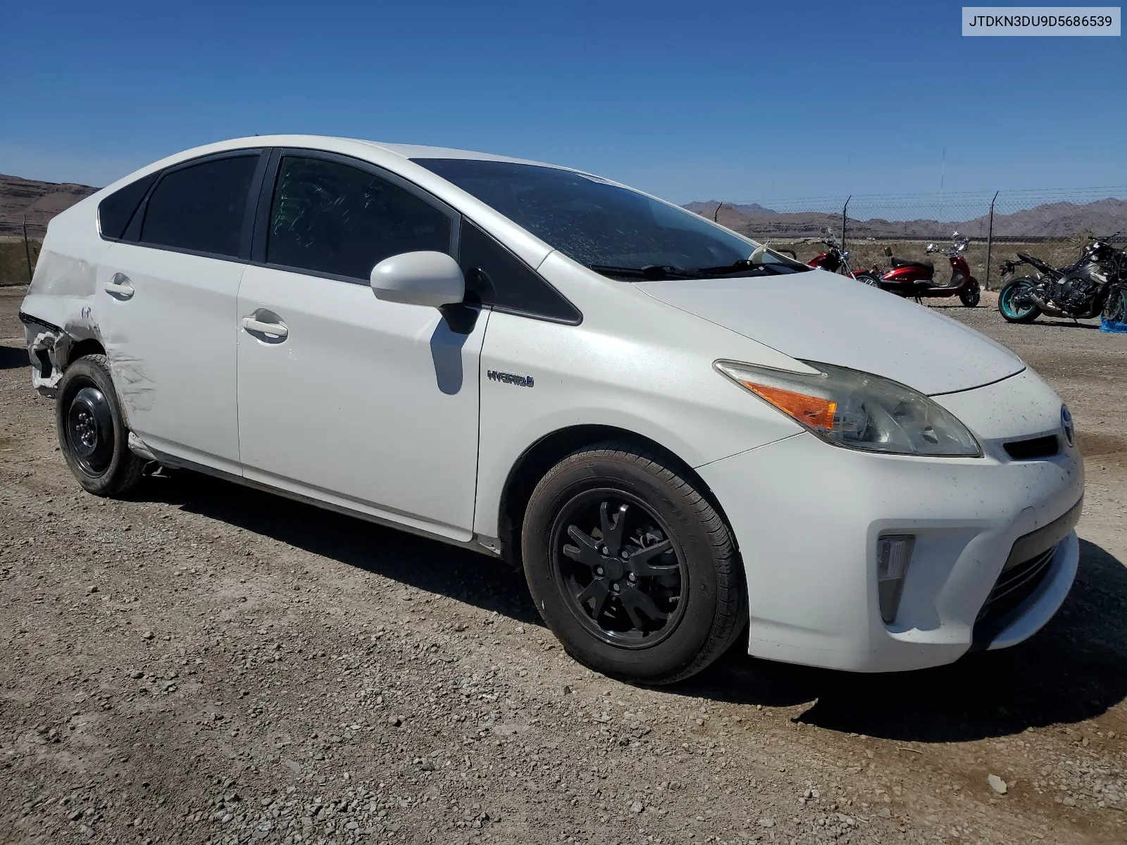 JTDKN3DU9D5686539 2013 Toyota Prius