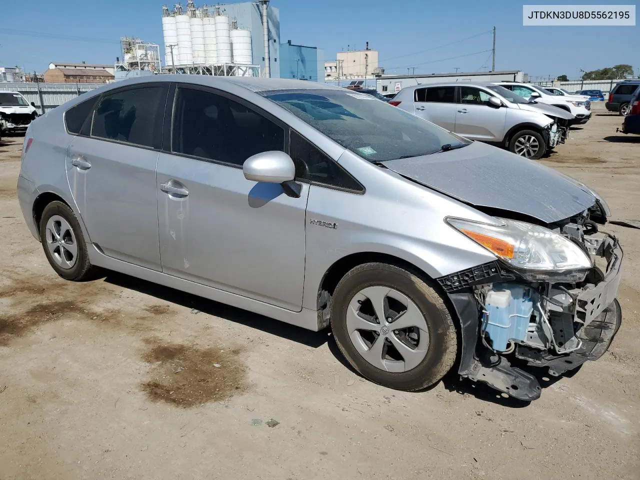 2013 Toyota Prius VIN: JTDKN3DU8D5562195 Lot: 68918214