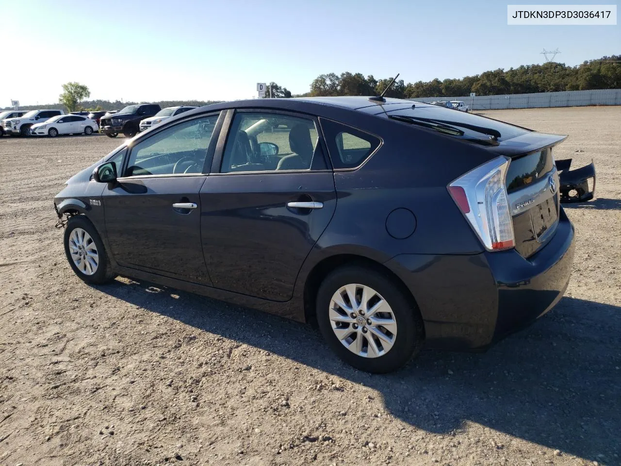 2013 Toyota Prius Plug-In VIN: JTDKN3DP3D3036417 Lot: 69123764