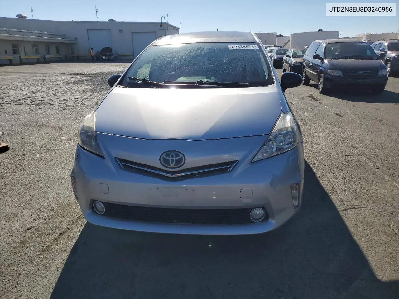 JTDZN3EU8D3240956 2013 Toyota Prius V