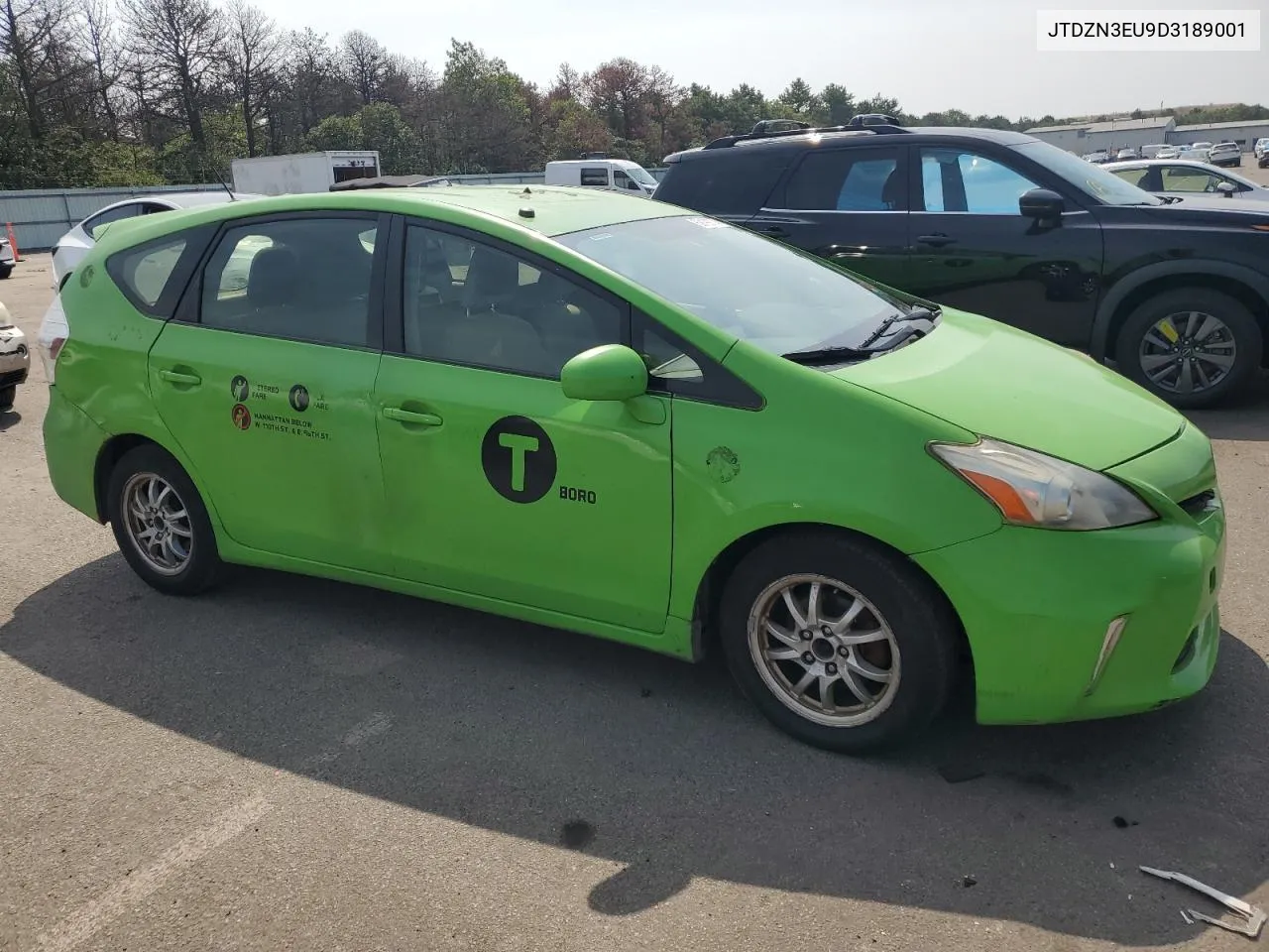 2013 Toyota Prius V VIN: JTDZN3EU9D3189001 Lot: 69199774