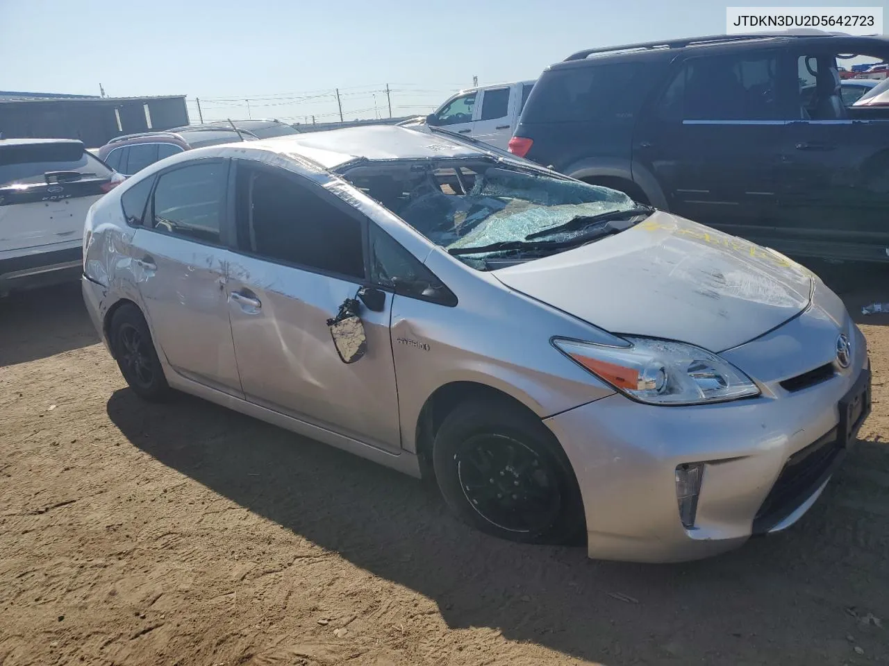 2013 Toyota Prius VIN: JTDKN3DU2D5642723 Lot: 69319554